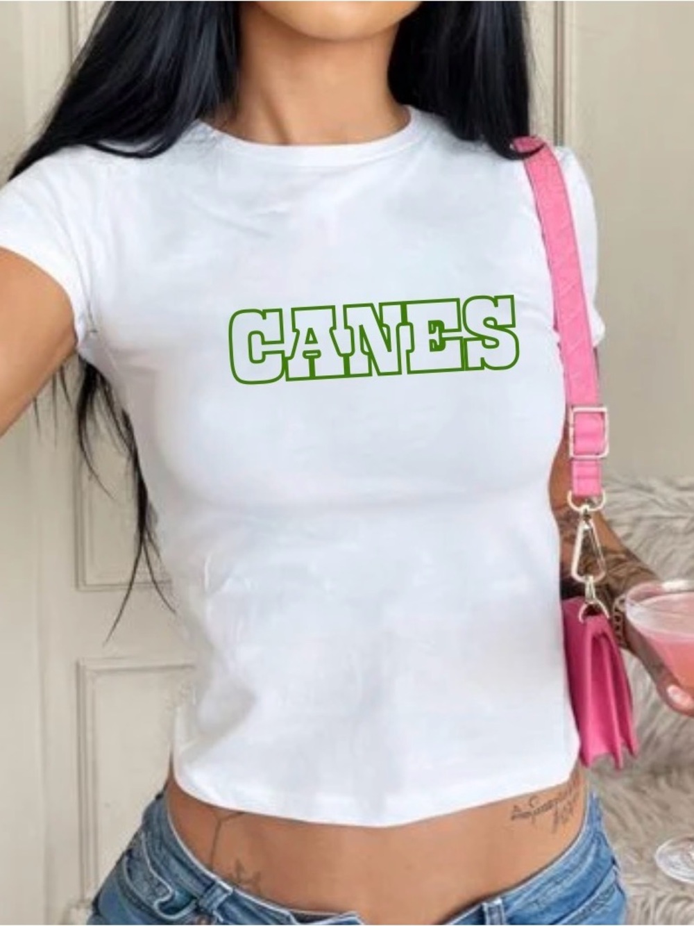 University of Miami canes baby tee